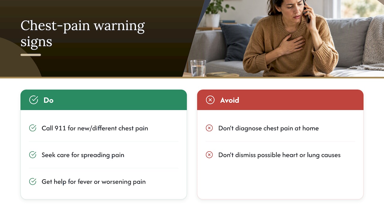 1. Rule out the serious causes first — overview diagram